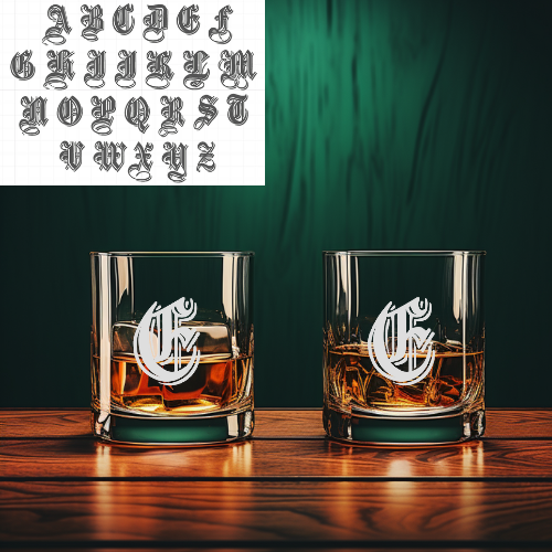 Personalized Whiskey Glasses