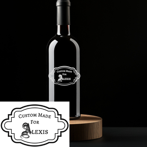 Personalized Wine Bottle