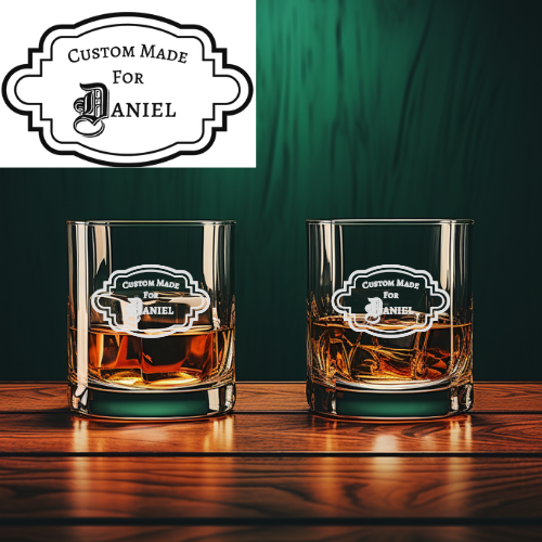 Personalized Whiskey Glasses