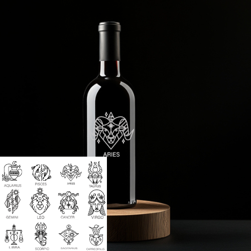 Personalized Wine Bottle
