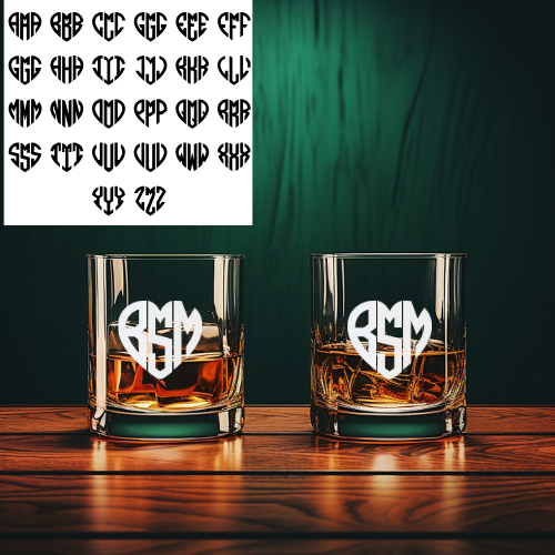 Personalized Whiskey Glasses