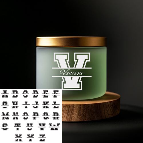 Personalized Candle