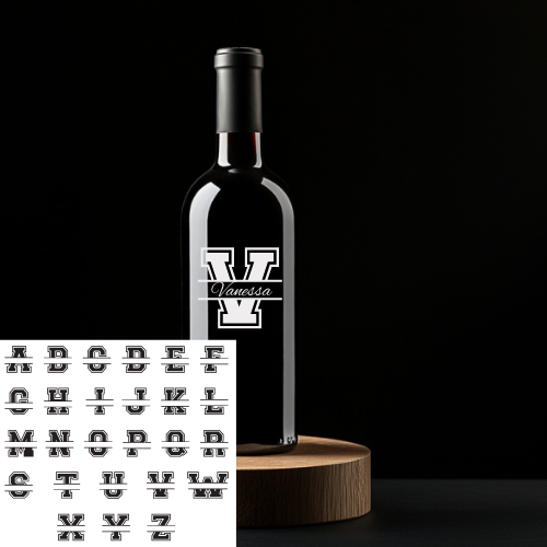 Personalized Wine Bottle