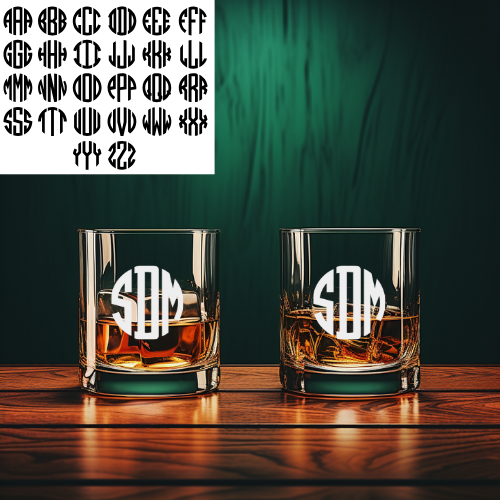 Personalized Whiskey Glasses