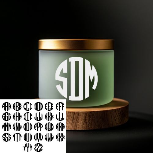 Personalized Candle