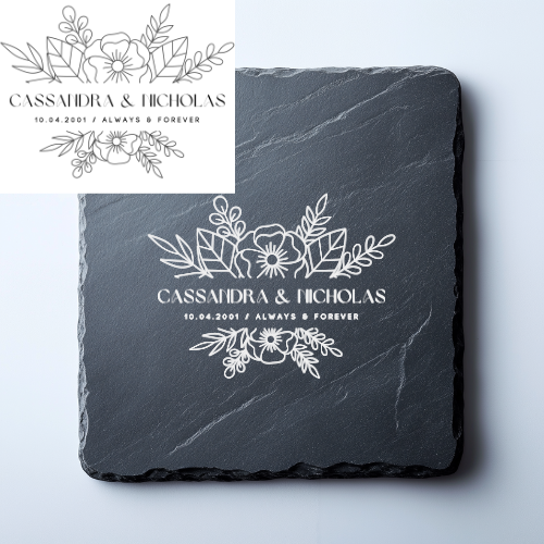 Personalized Slate Coasters