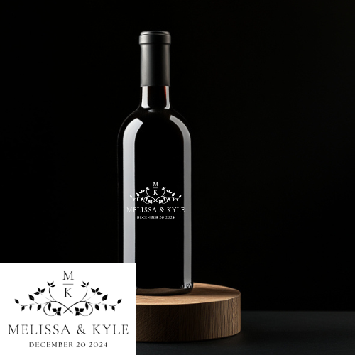 Personalized Wine Bottle