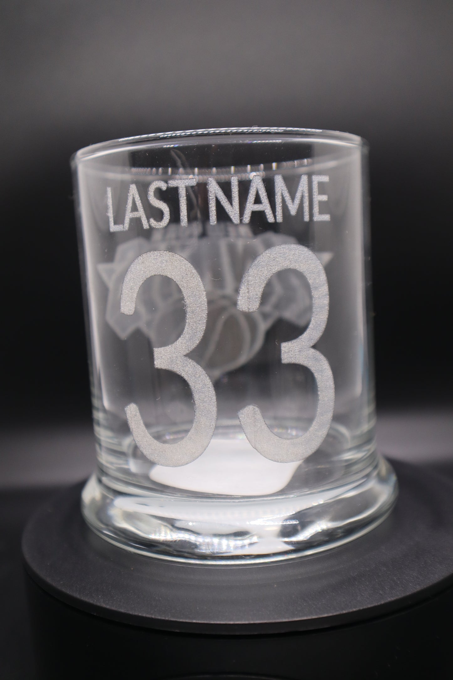 Personalized Whiskey Glasses
