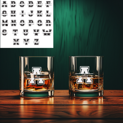 Personalized Whiskey Glasses