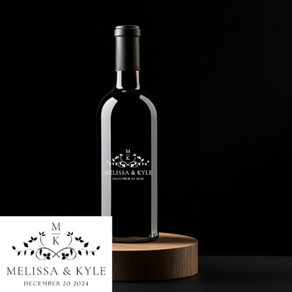 Personalized Wine Bottle