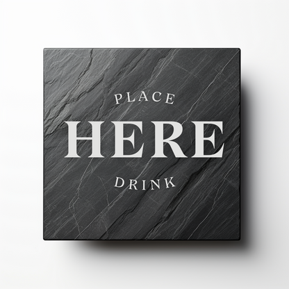 Personalized Slate Coasters